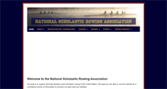 Desktop Screenshot of nsrowing.org