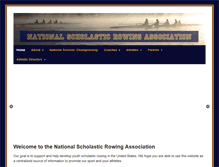 Tablet Screenshot of nsrowing.org